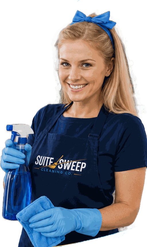 Suite Sweep cleaner ready to help